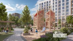 2-к квартира, строящийся дом, 65м2, 2/9 этаж