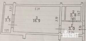Студия квартира, вторичка, 26м2, 5/14 этаж