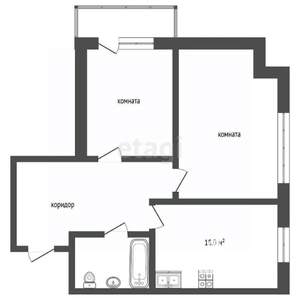 2-к квартира, вторичка, 68м2, 3/10 этаж