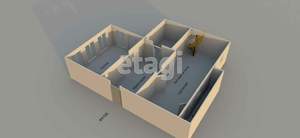 3-к квартира, вторичка, 118м2, 3/3 этаж