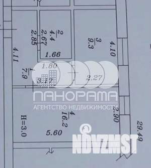 1-к квартира, вторичка, 38м2, 1/5 этаж