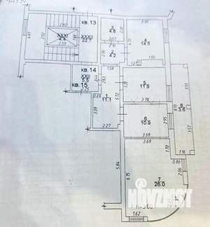 3-к квартира, вторичка, 120м2, 6/7 этаж