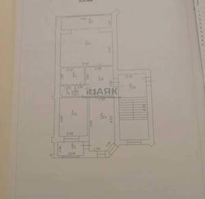 2-к квартира, вторичка, 74м2, 3/7 этаж