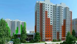 1-к квартира, вторичка, 46м2, 7/16 этаж