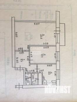 2-к квартира, вторичка, 44м2, 2/2 этаж