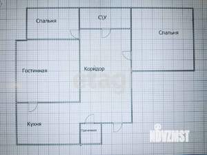 3-к квартира, вторичка, 81м2, 2/9 этаж
