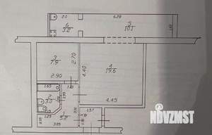 1-к квартира, вторичка, 49м2, 3/9 этаж