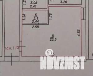 Студия квартира, вторичка, 27м2, 1/12 этаж