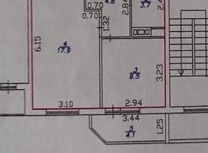 1-к квартира, вторичка, 40м2, 7/9 этаж