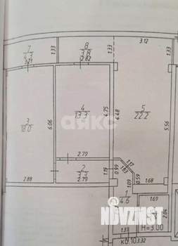 3-к квартира, вторичка, 73м2, 3/7 этаж