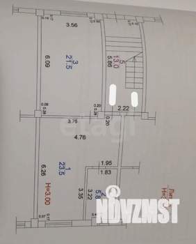 1-к квартира, вторичка, 51м2, 1/4 этаж