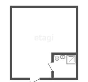 Студия квартира, вторичка, 13м2, 1/2 этаж