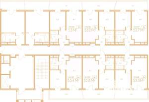 2-к квартира, вторичка, 53м2, 6/9 этаж