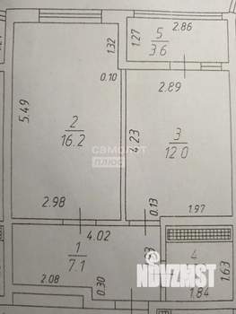 1-к квартира, вторичка, 42м2, 5/13 этаж