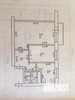 2-к квартира, вторичка, 44м2, 2/2 этаж