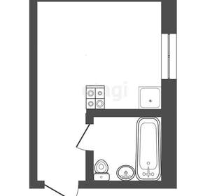 Студия квартира, вторичка, 15м2, 2/3 этаж