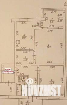 2-к квартира, вторичка, 56м2, 3/9 этаж