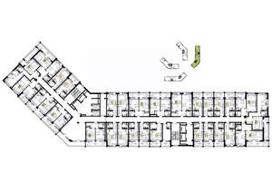 1-к квартира, вторичка, 24м2, 9/9 этаж