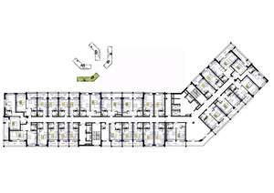 1-к квартира, вторичка, 24м2, 8/9 этаж