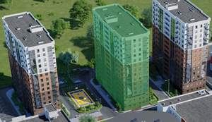 1-к квартира, вторичка, 45м2, 1/15 этаж