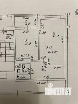 1-к квартира, вторичка, 41м2, 15/16 этаж