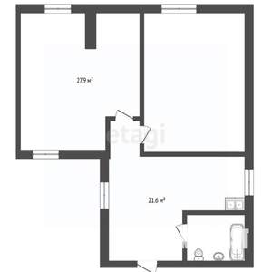 2-к квартира, вторичка, 78м2, 3/3 этаж