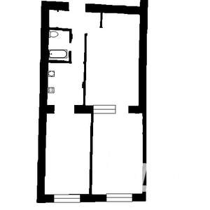 3-к квартира, вторичка, 52м2, 1/5 этаж