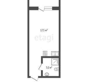 Студия квартира, вторичка, 18м2, 4/9 этаж