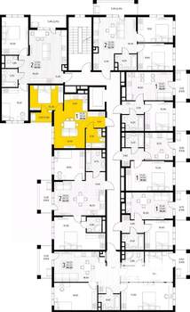 1-к квартира, вторичка, 40м2, 5/8 этаж