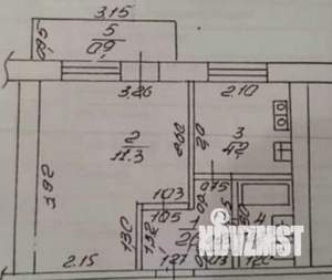 1-к квартира, вторичка, 23м2, 4/5 этаж
