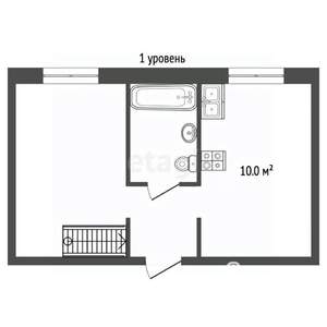 2-к квартира, вторичка, 50м2, 5/6 этаж