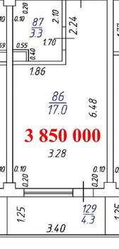 Студия квартира, вторичка, 25м2, 2/3 этаж