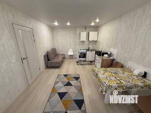 1-к квартира, вторичка, 46м2, 5/16 этаж