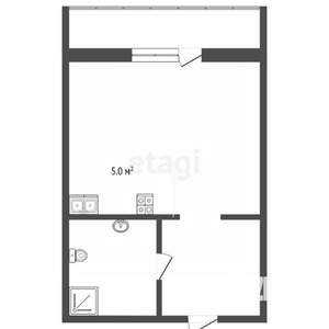 Студия квартира, вторичка, 23м2, 10/14 этаж