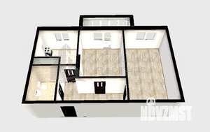 2-к квартира, вторичка, 52м2, 1/11 этаж