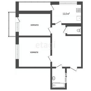 2-к квартира, вторичка, 78м2, 12/17 этаж