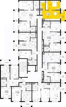 1-к квартира, вторичка, 41м2, 5/8 этаж