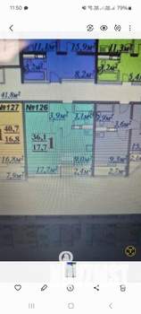 1-к квартира, вторичка, 36м2, 12/13 этаж