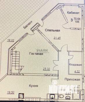 2-к квартира, вторичка, 101м2, 9/13 этаж