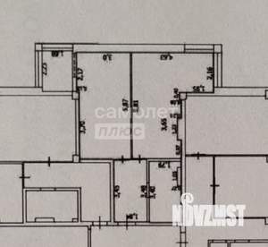 1-к квартира, вторичка, 53м2, 9/11 этаж