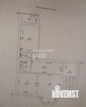 2-к квартира, вторичка, 68м2, 3/6 этаж