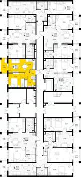 1-к квартира, вторичка, 37м2, 1/8 этаж