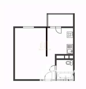 1-к квартира, вторичка, 38м2, 5/5 этаж