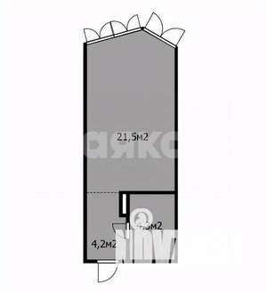Студия квартира, вторичка, 30м2, 16/18 этаж