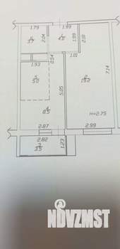 1-к квартира, вторичка, 44м2, 10/14 этаж