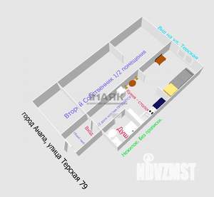 Студия квартира, вторичка, 22м2, 2/10 этаж