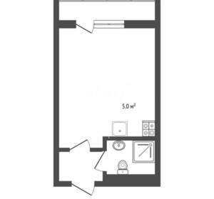 Студия квартира, вторичка, 21м2, 1/9 этаж