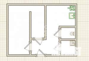 2-к квартира, вторичка, 55м2, 7/9 этаж