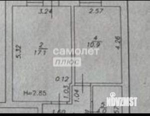 1-к квартира, вторичка, 37м2, 2/4 этаж