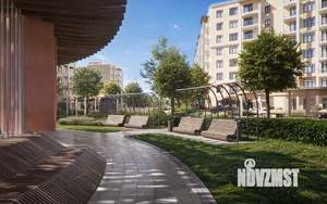 2-к квартира, строящийся дом, 53м2, 1/8 этаж